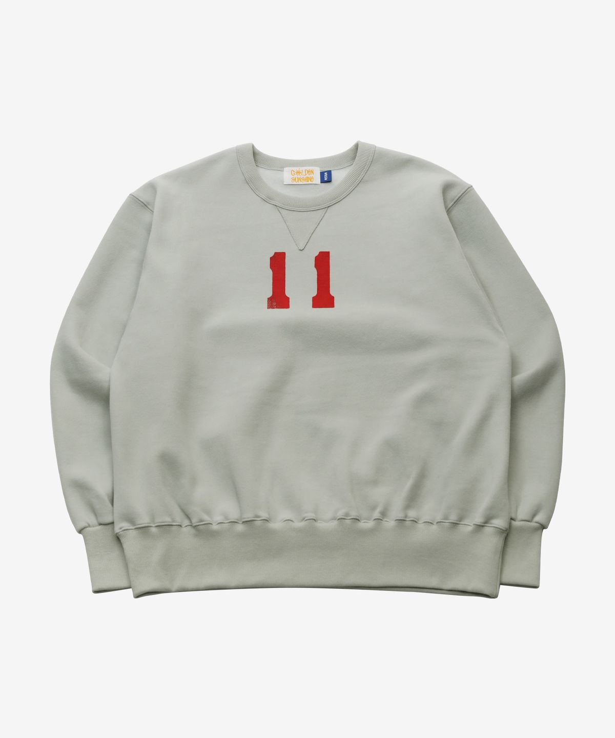 골든선샤인(GOLDEN SUNSHINE) Eleven numbering sweatshirts_Mint