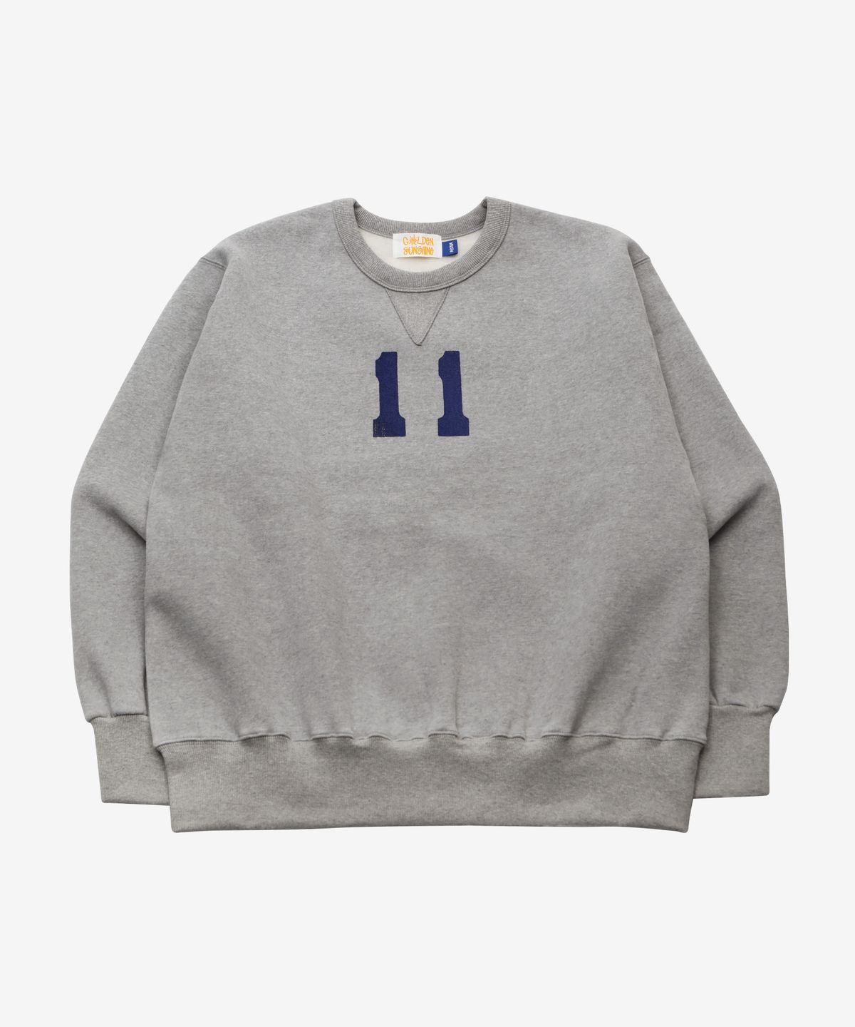 골든선샤인(GOLDEN SUNSHINE) Eleven numbering sweatshirts_Melange
