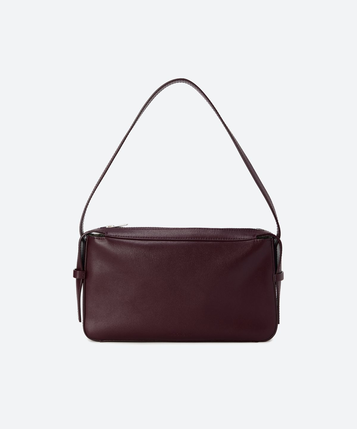 문선 아카이브(MOONSUN ARCHIVE) Belted Leather Shoulder Bag / Burgundy