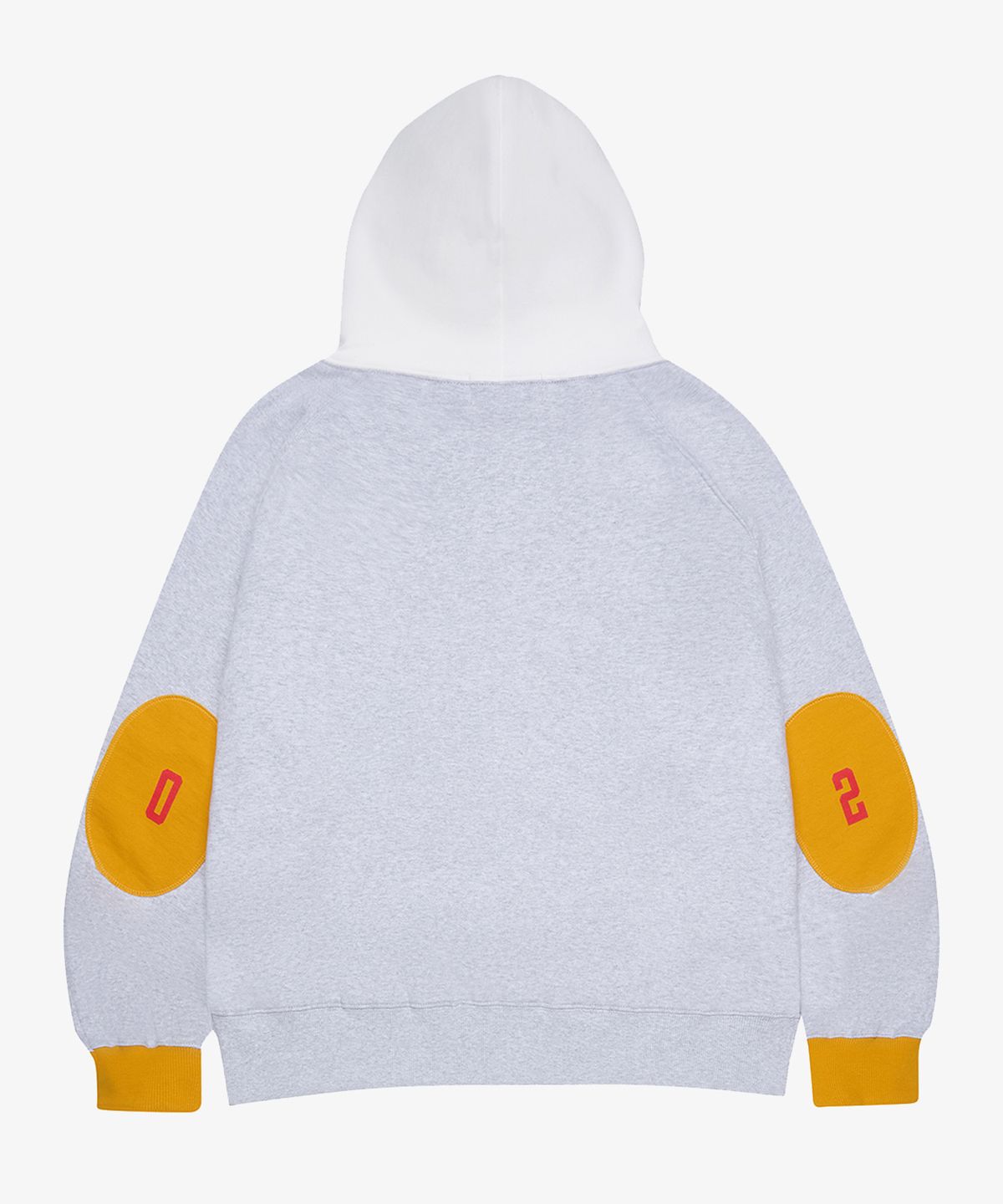 골든선샤인(GOLDEN SUNSHINE) Sunshine zip-up hoodie_White melange