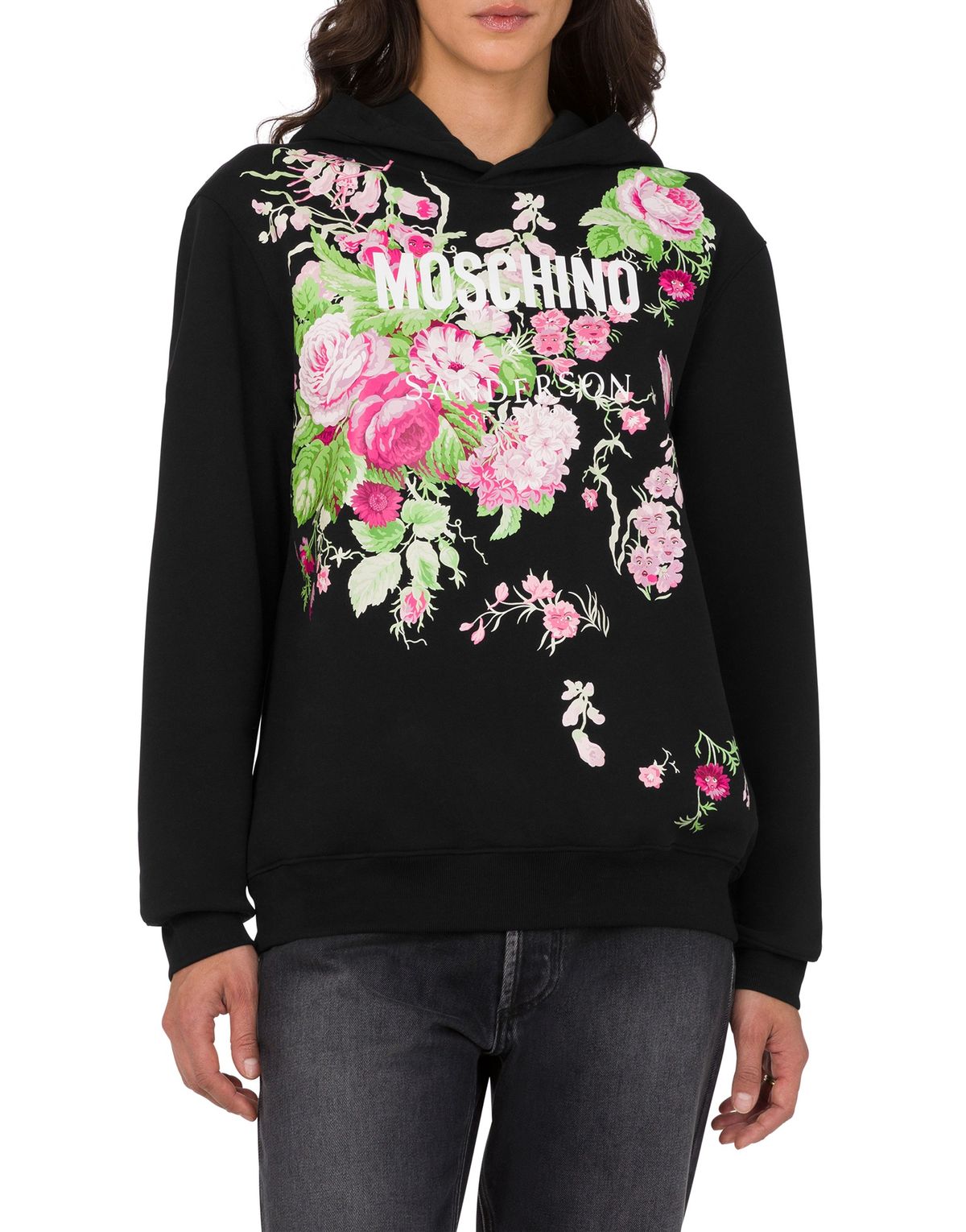 모스키노(MOSCHINO) 샌더슨 플라워 후드