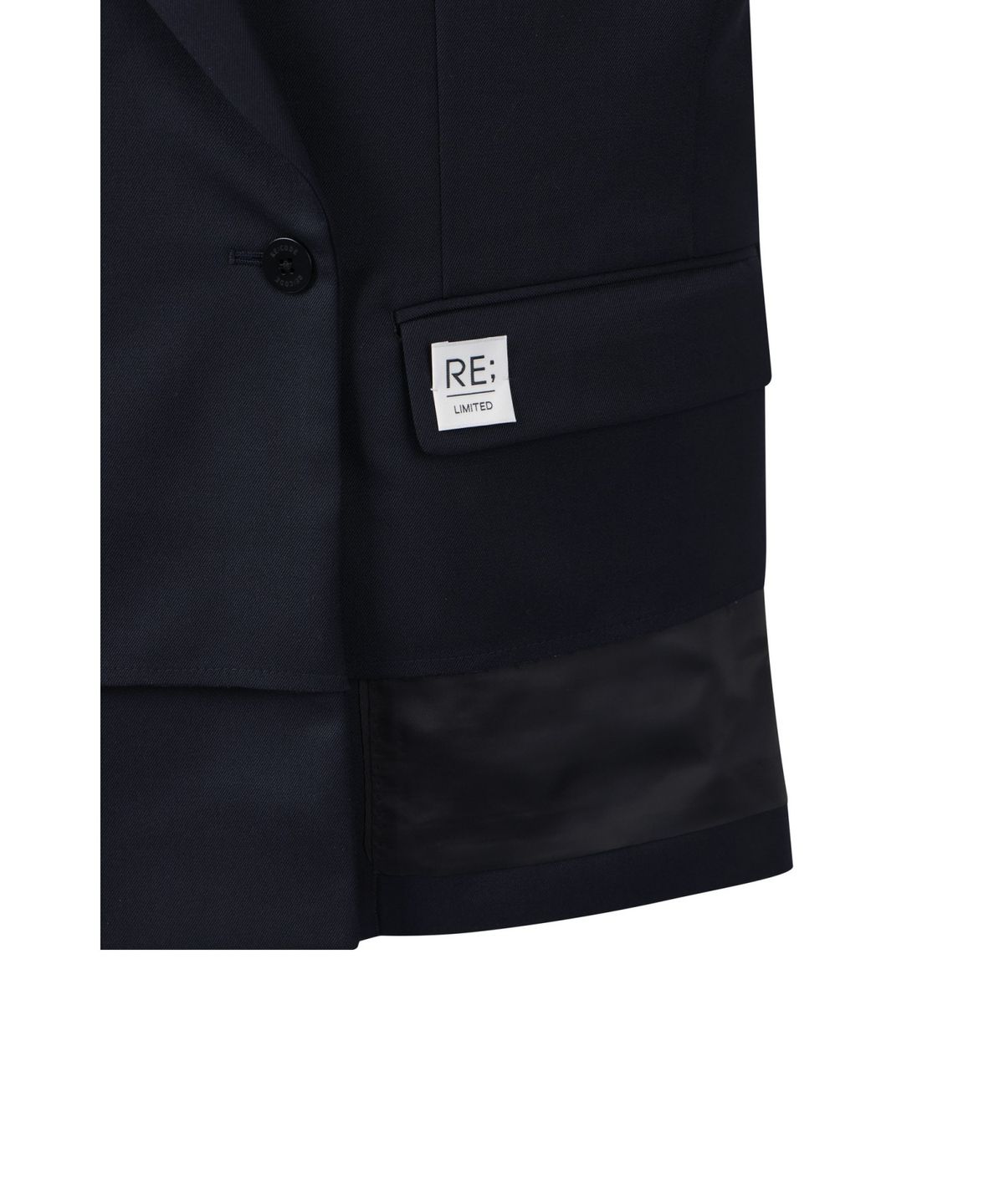 래코드(RECODE) Raw Edge Pocket Oversized Jacket RQJAA25504NYX