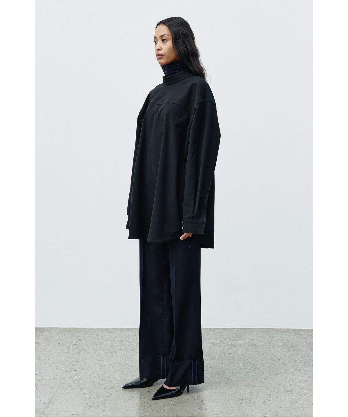 래코드(RECODE) Semi-Flare Trouser RQPAA25527NYX