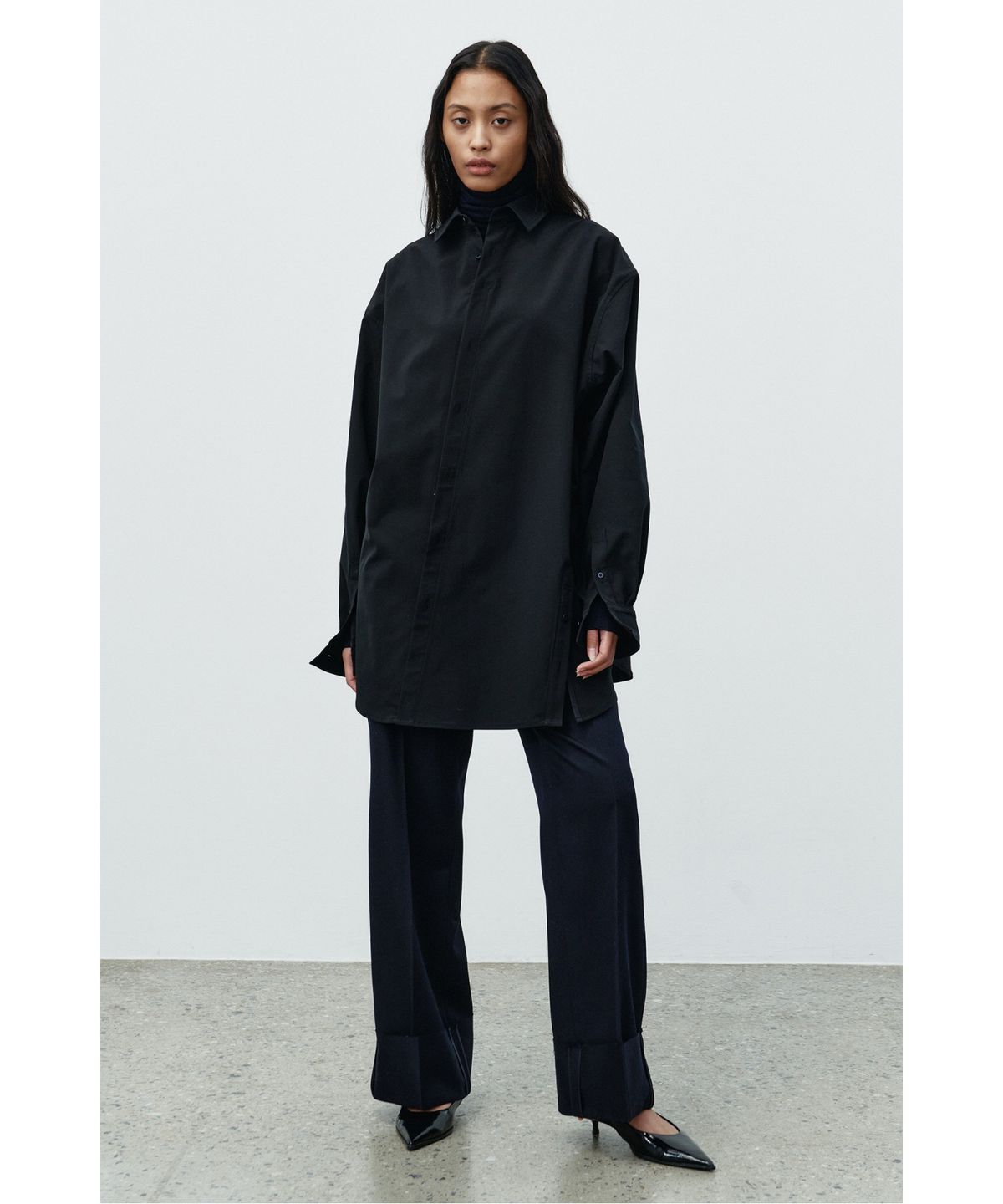 래코드(RECODE) Semi-Flare Trouser RQPAA25527NYX