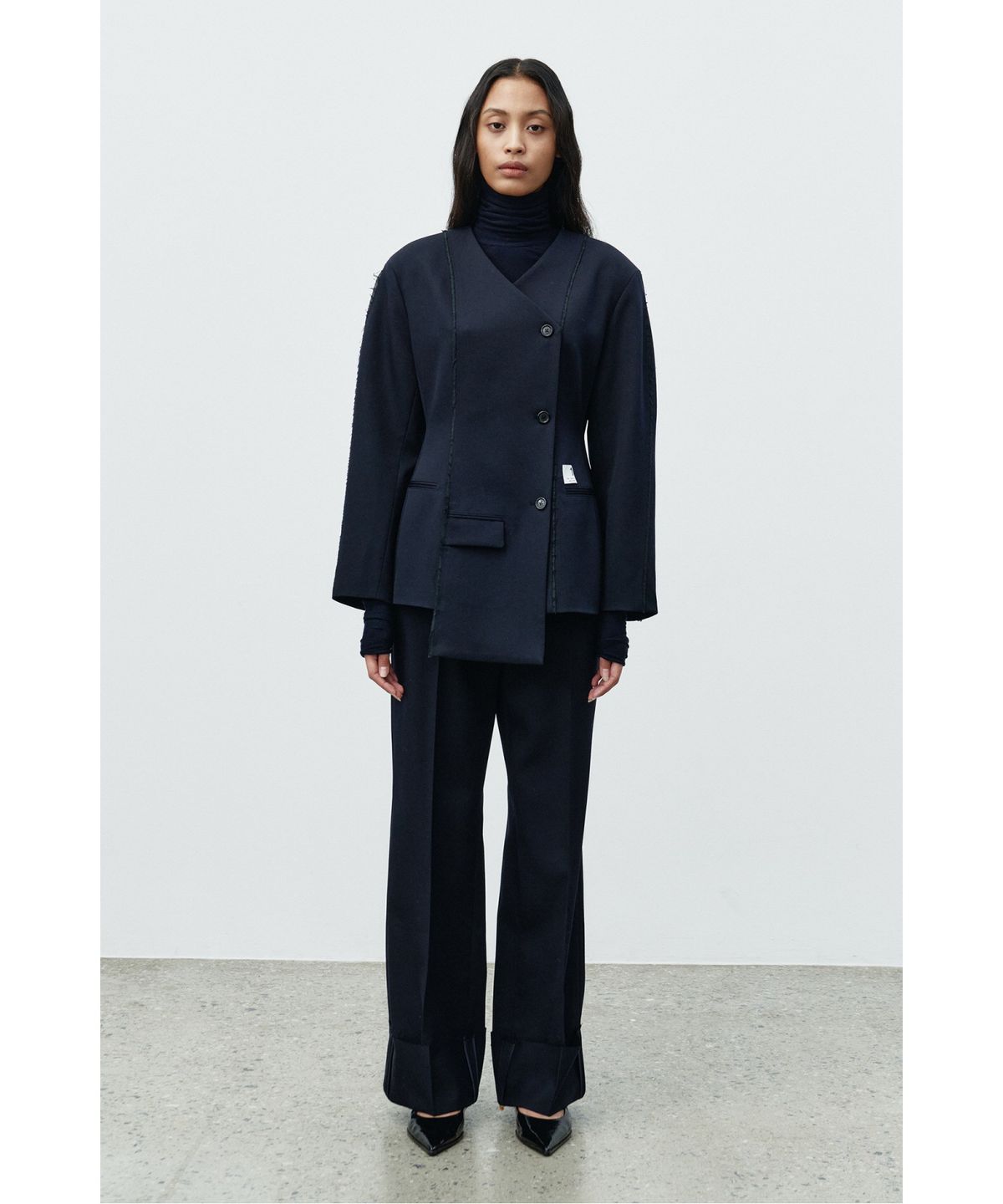 래코드(RECODE) Semi-Flare Trouser RQPAA25527NYX