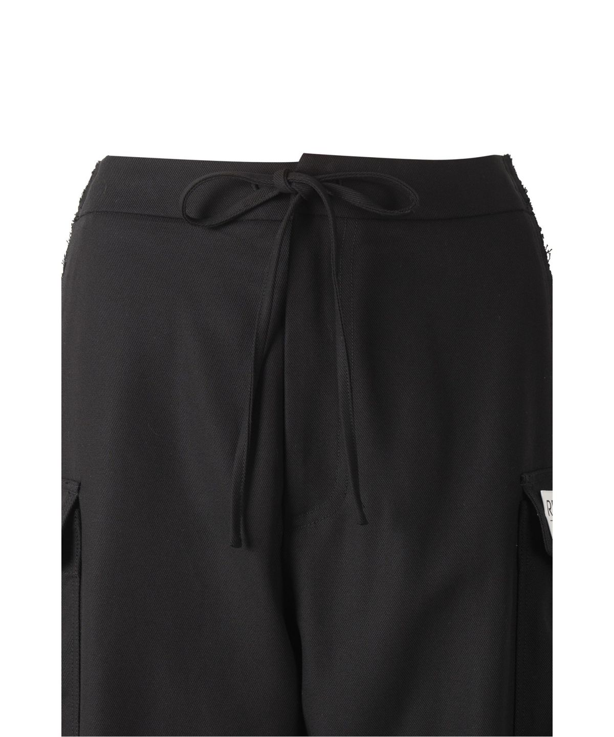 래코드(RECODE) Raw Edge Wide Trousers RQPAW25529BKX