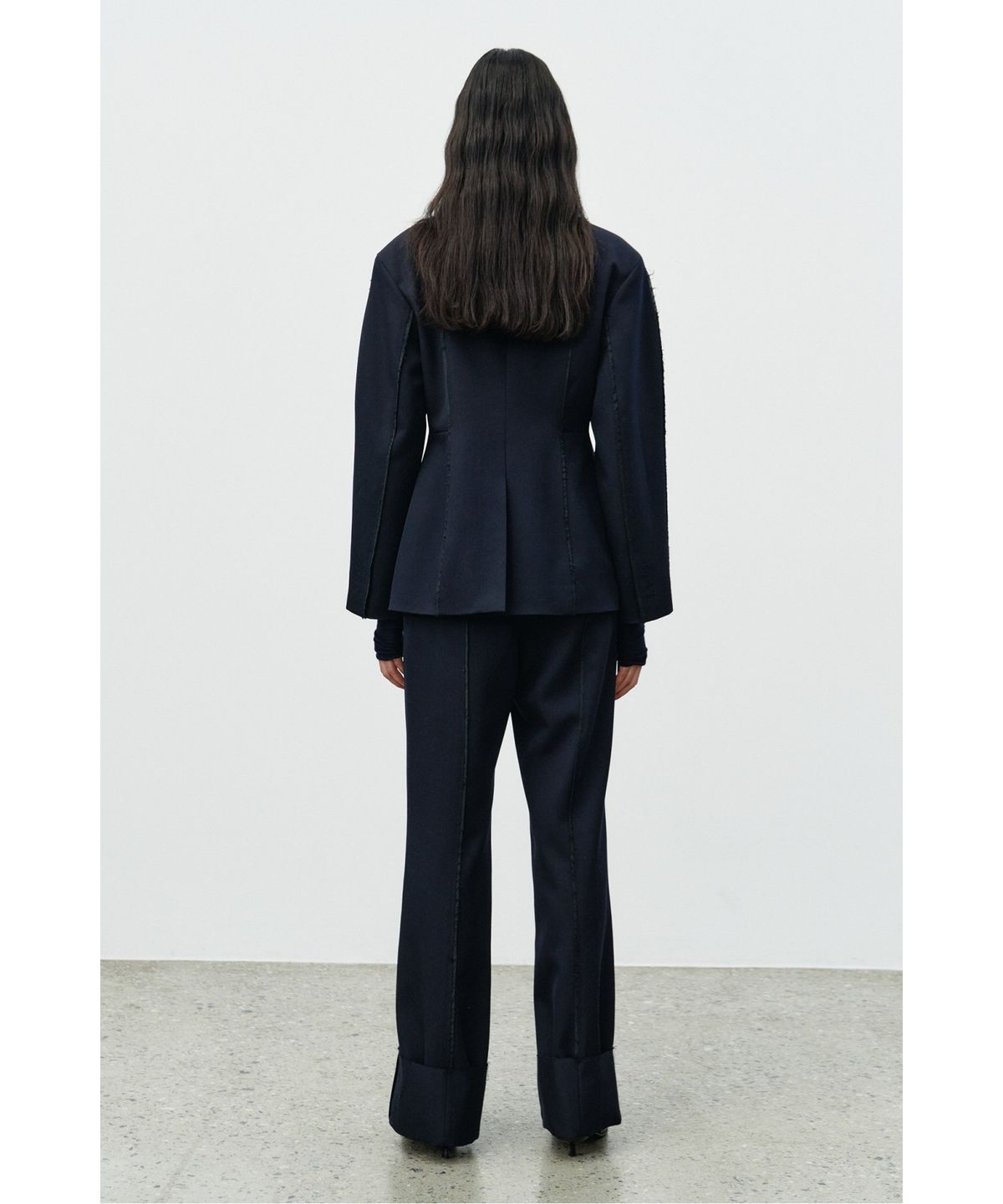 래코드(RECODE) Asymmetric Paneled Jacket RQJAA25505NYX