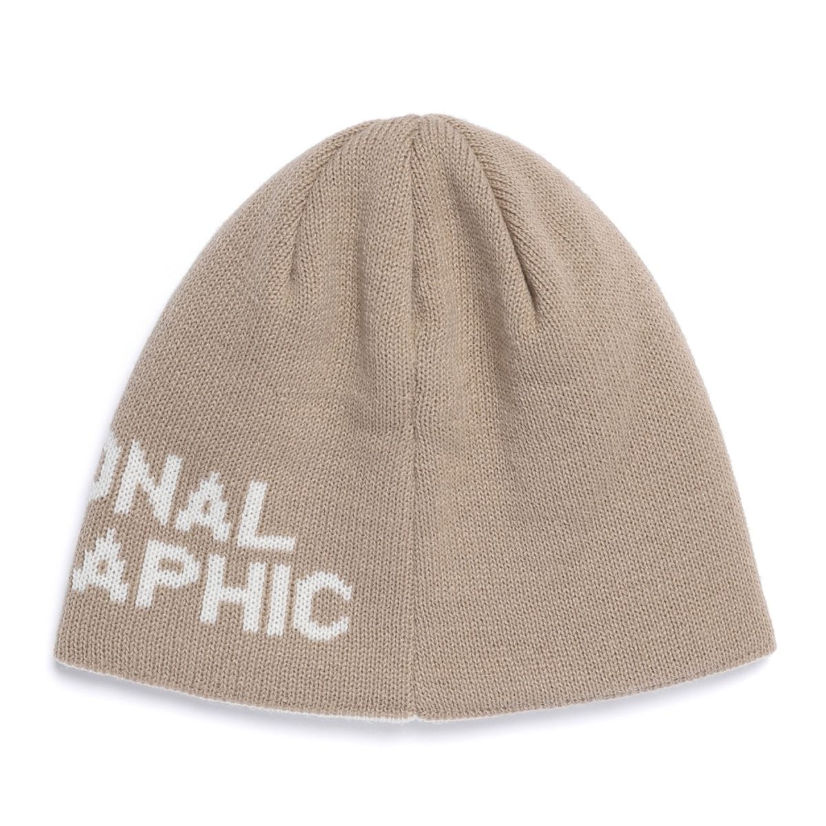 내셔널지오그래픽(NATIONALGEOGRAPHIC) N253AHA090 리버시블 비니 WHITE