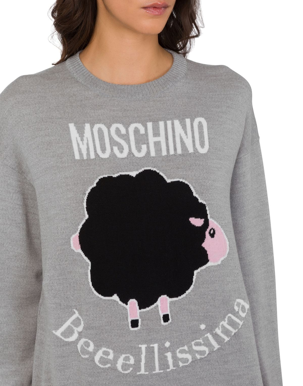 모스키노(MOSCHINO) 비엘리시마 아트워크 니트