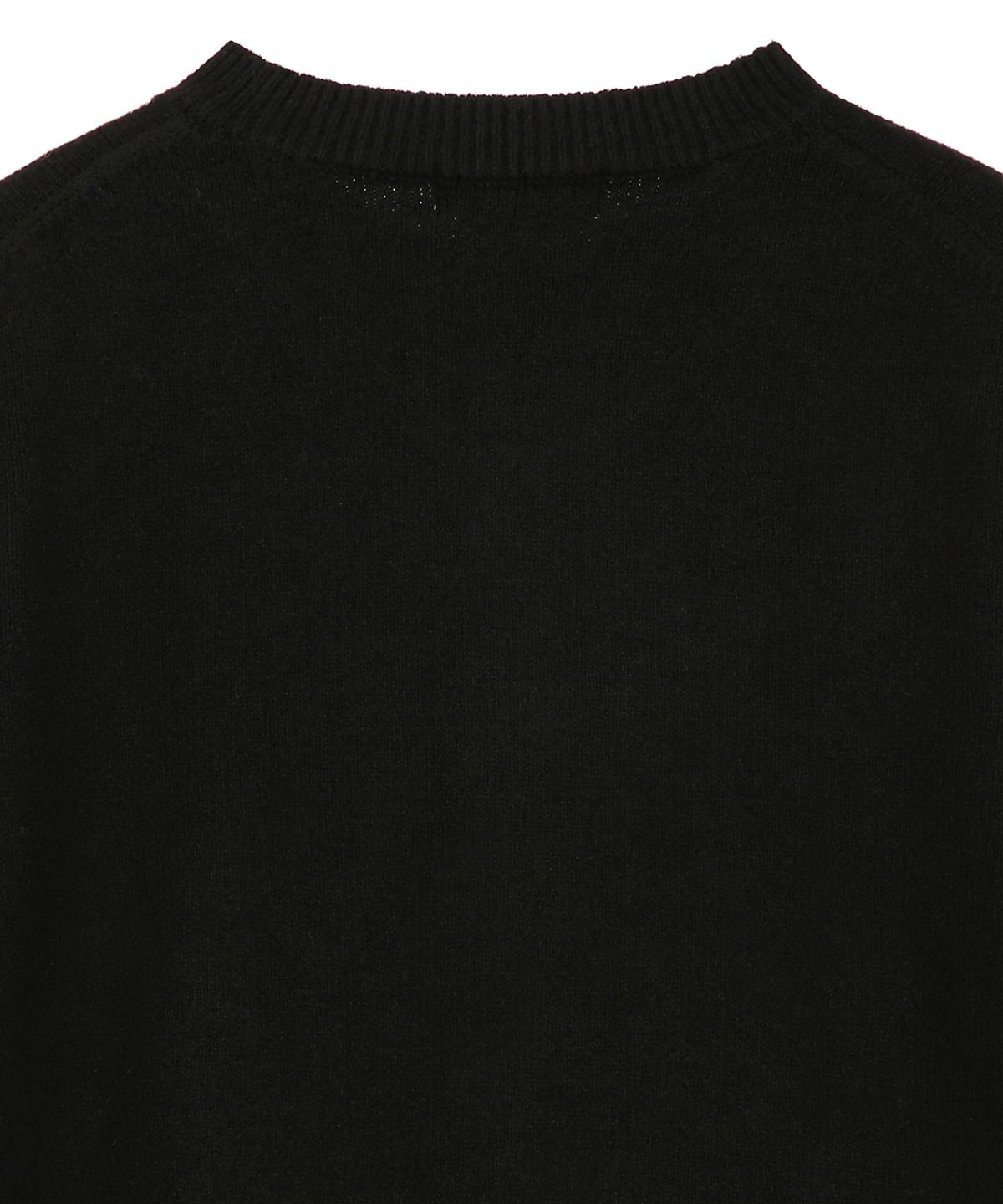 일꼬르소(IL CORSO) 텍스쳐 라운드넥 가디건 블랙 IESW5F102BK