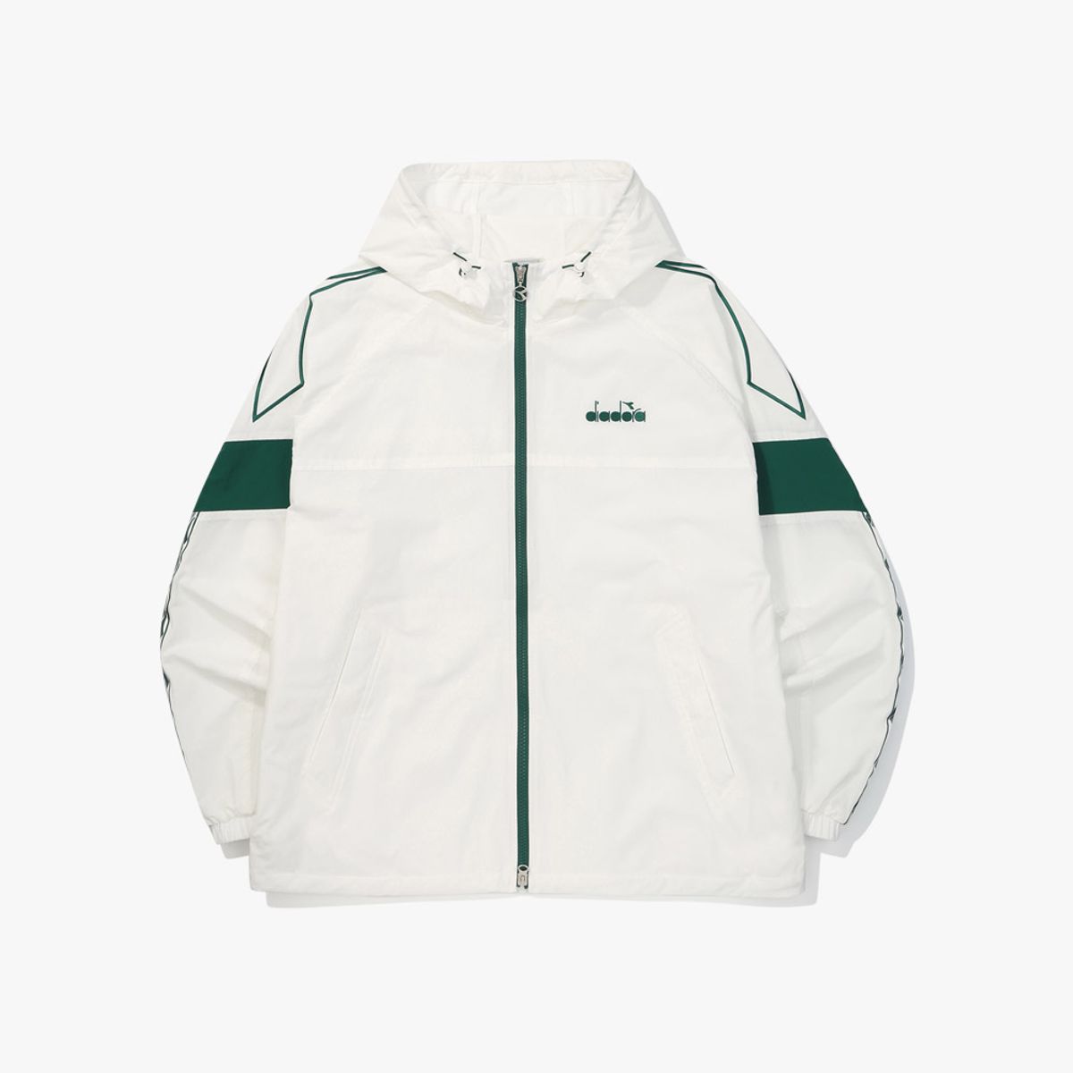 디아도라(diadora) 벤토 후드 자켓 OFF WHITE