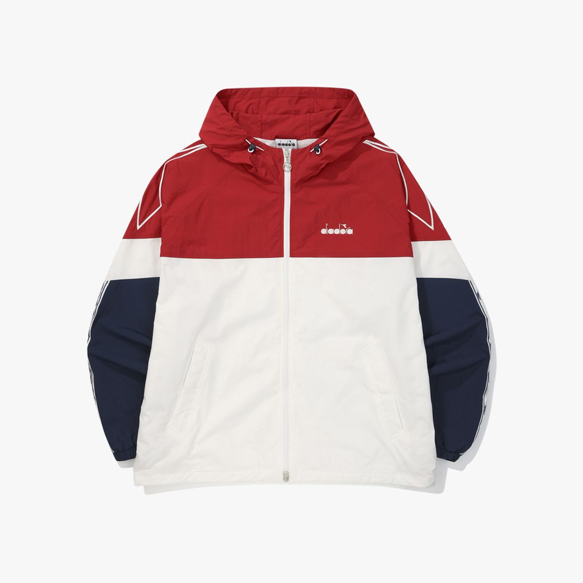 디아도라(diadora) 벤토 후드 자켓 RED