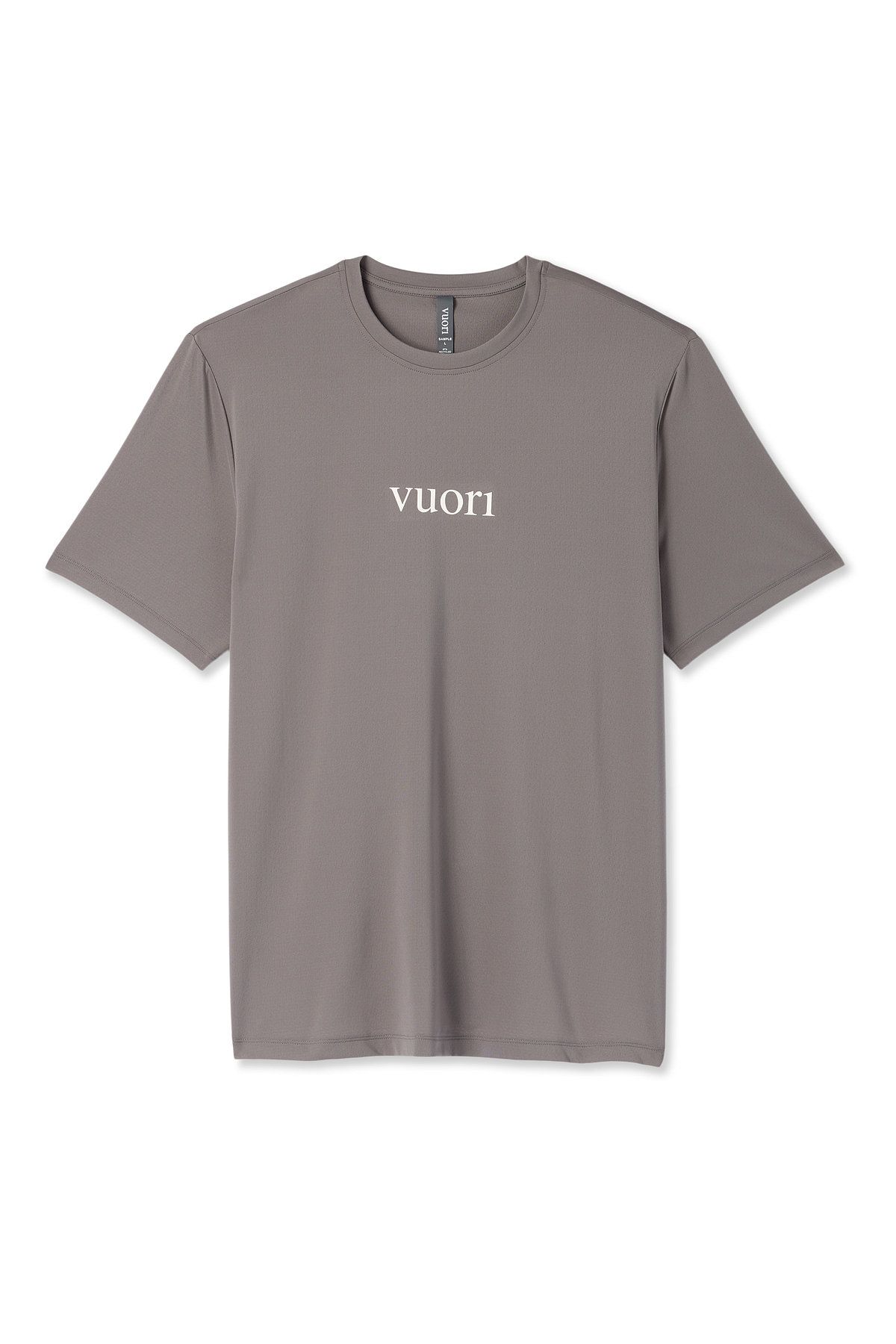 뷰오리(VUORI) [남성] 반팔 뷰포인트 퍼포먼스 티 2.0 프로_다크 그레이 VR15321054
