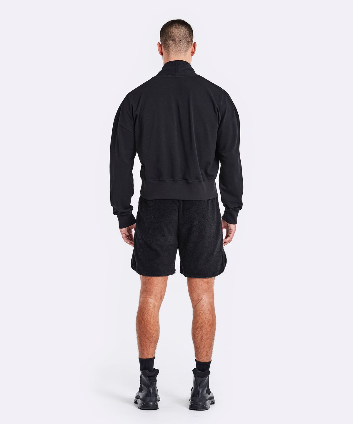 51퍼센트(51PERCENT) Shawl longsleeve - black