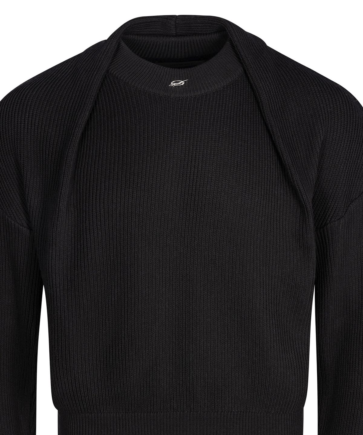 51퍼센트(51PERCENT) Shawl knit - black