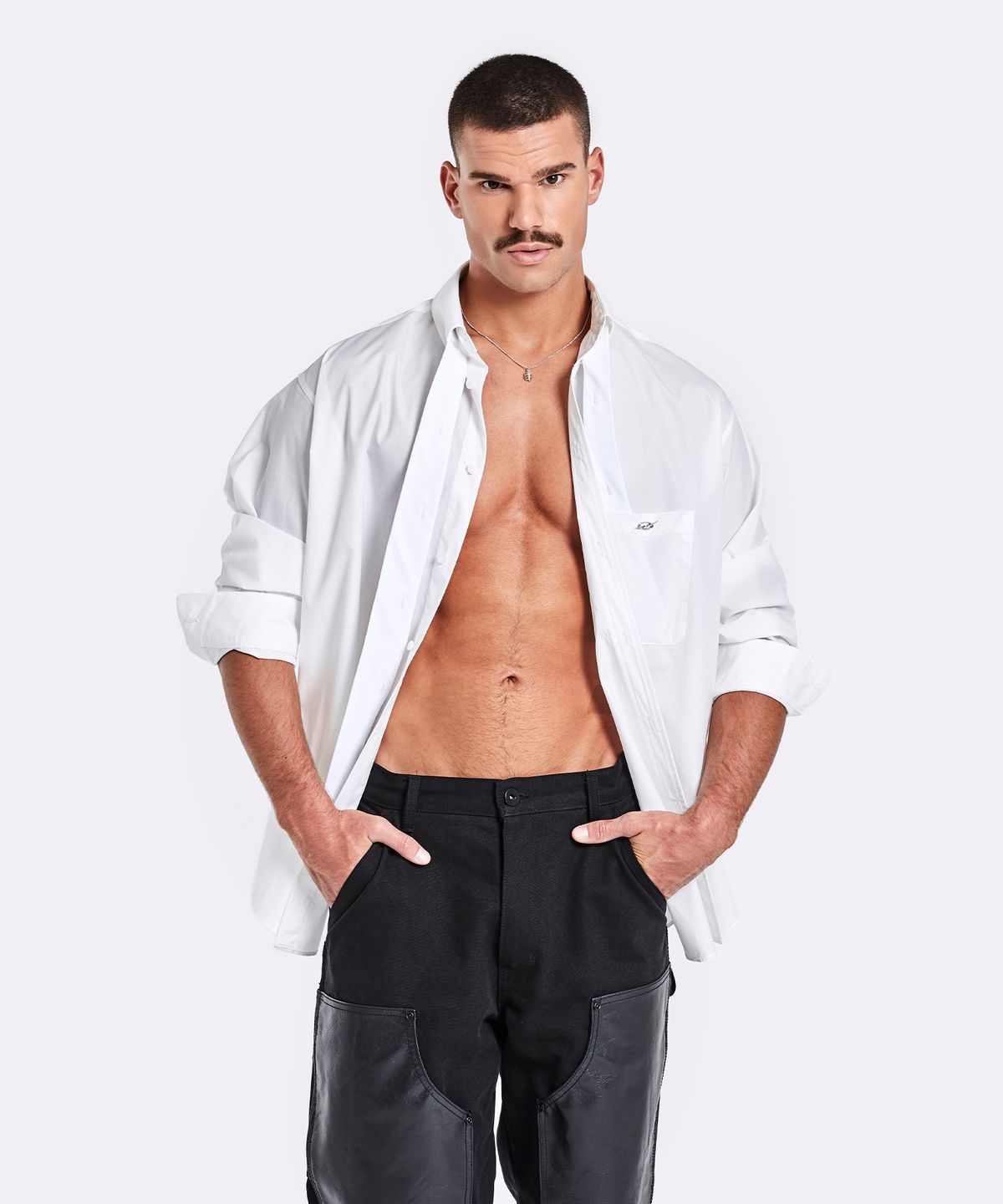 51퍼센트(51PERCENT) Daddy shirt - white