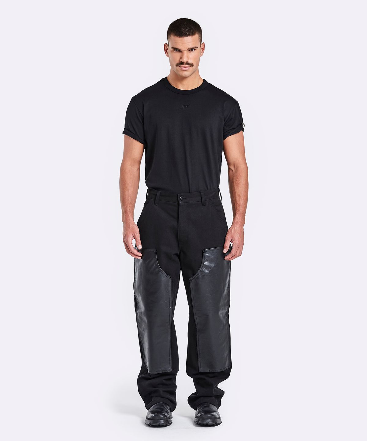 51퍼센트(51PERCENT) Carpenter pants - black
