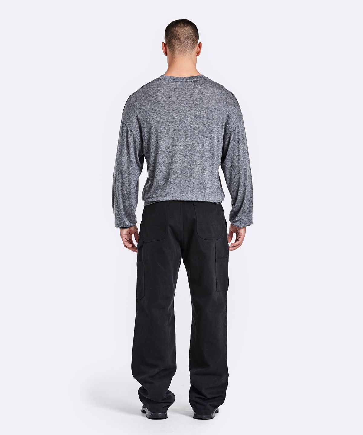 51퍼센트(51PERCENT) Carpenter pants - black
