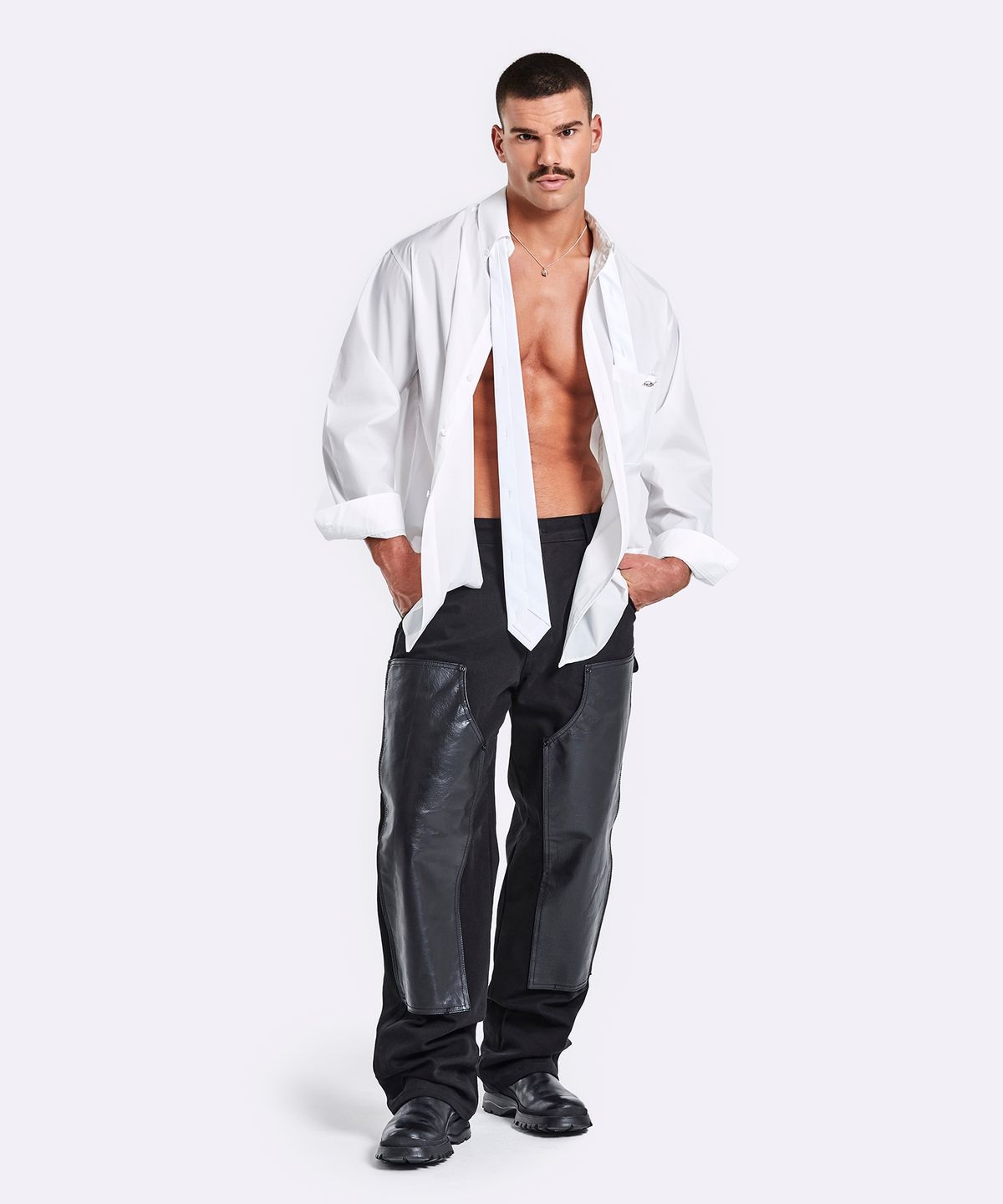 51퍼센트(51PERCENT) Carpenter pants - black