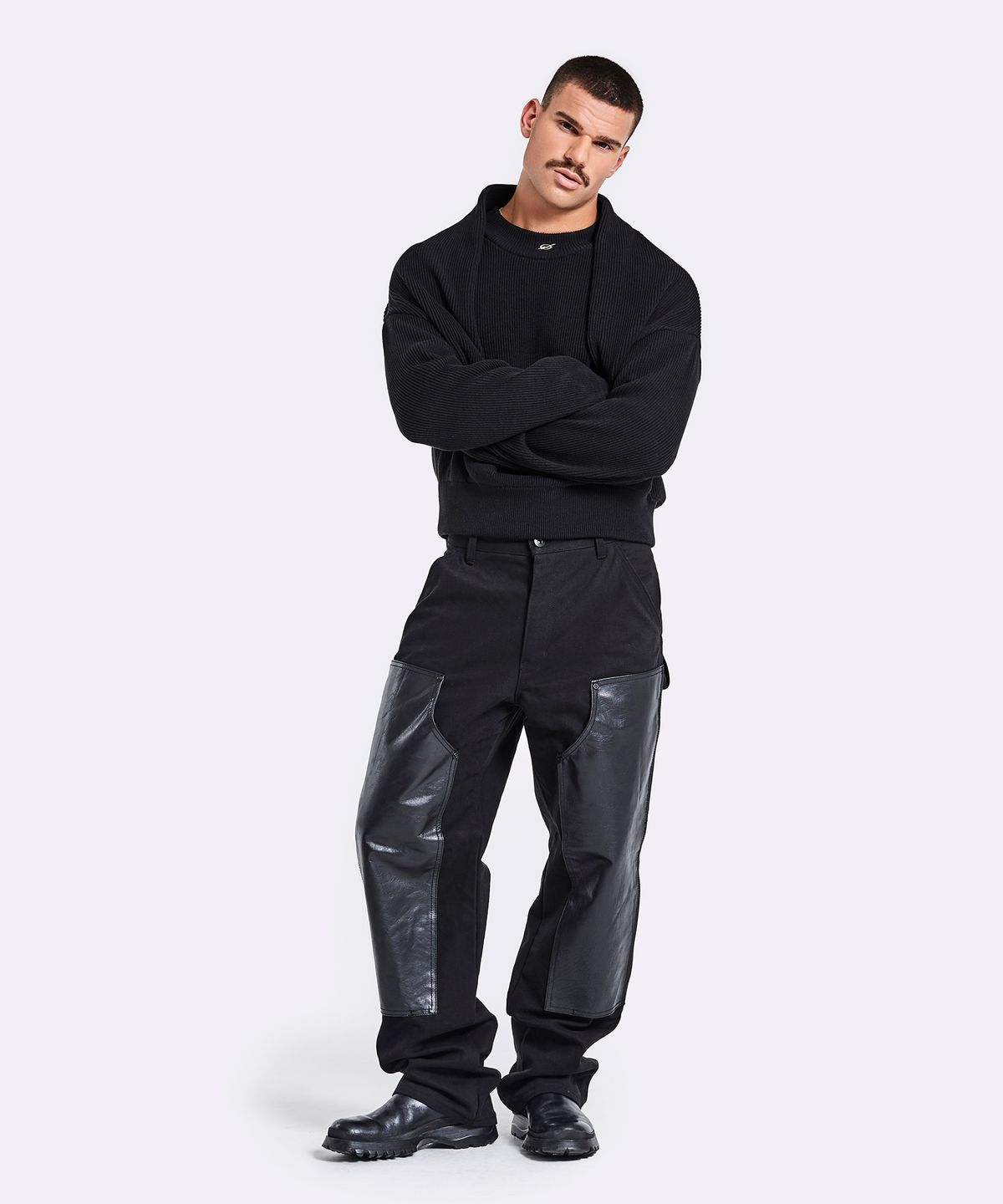 51퍼센트(51PERCENT) Carpenter pants - black
