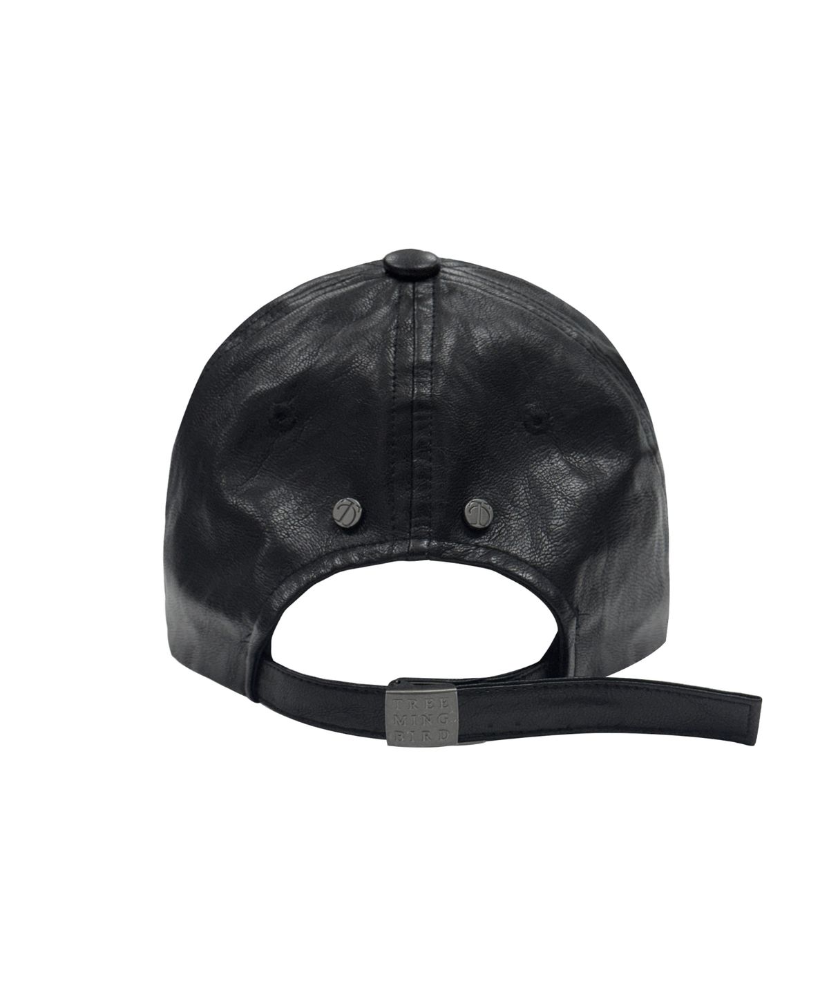 트리밍버드(TREEMINGBIRD) TMB Leather Ball Cap [ Black ]