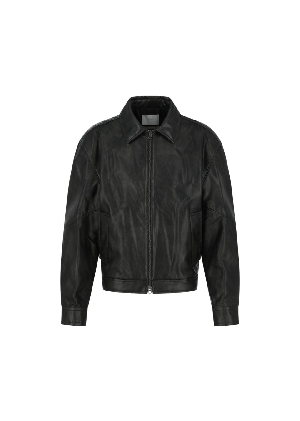 MUSINSA公式 | AMOMENTO SYNTHETIC LEATHER BLOUSON