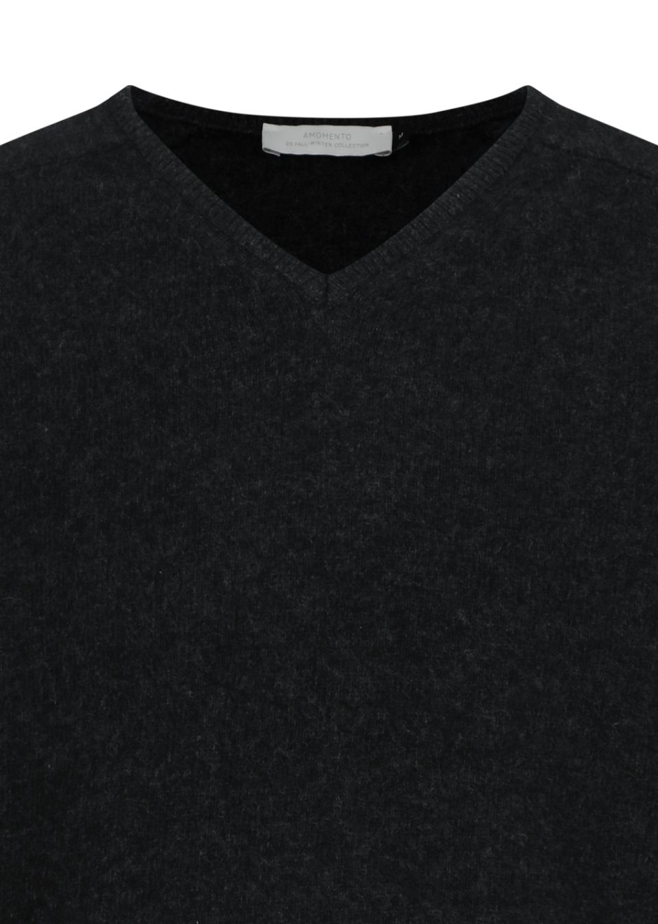 MUSINSA公式 | AMOMENTO RACOON V-NECK KNIT (3COLORS)