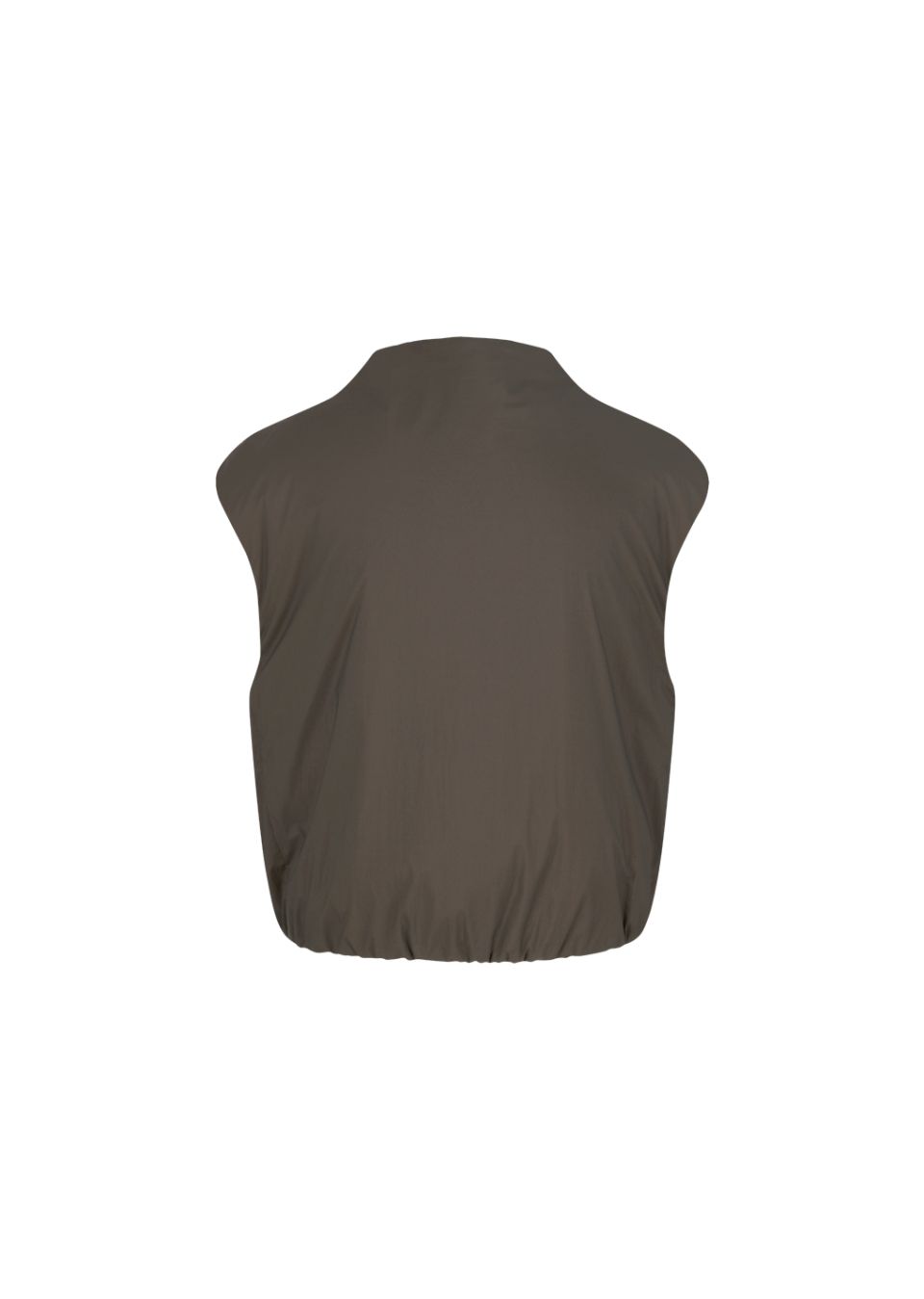 MUSINSA | AMOMENTO SHEER NYLON PADDED VEST (2COLORS)