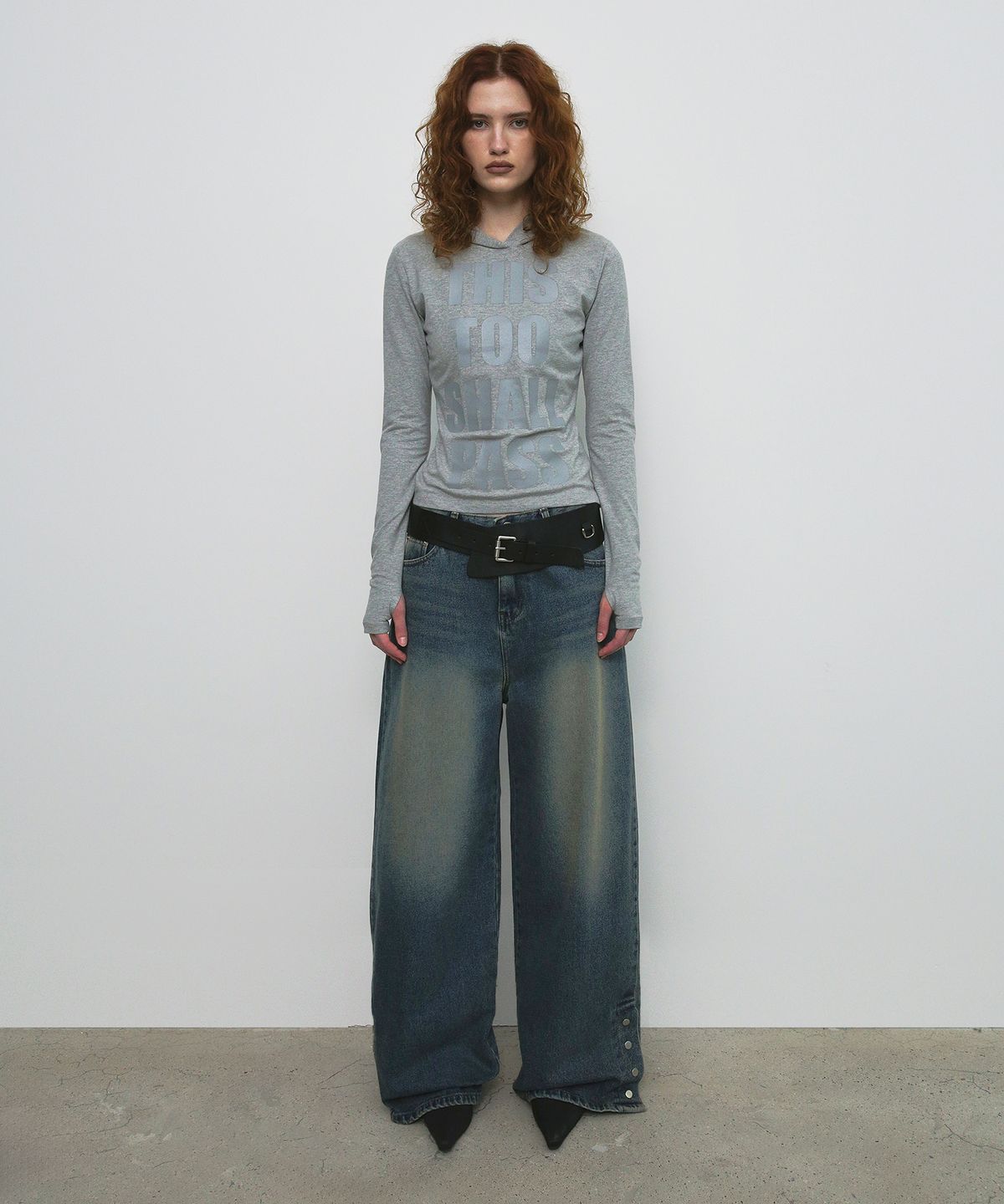 샌드릭(SANDRIC) UNBALANCED BELT_BLACK