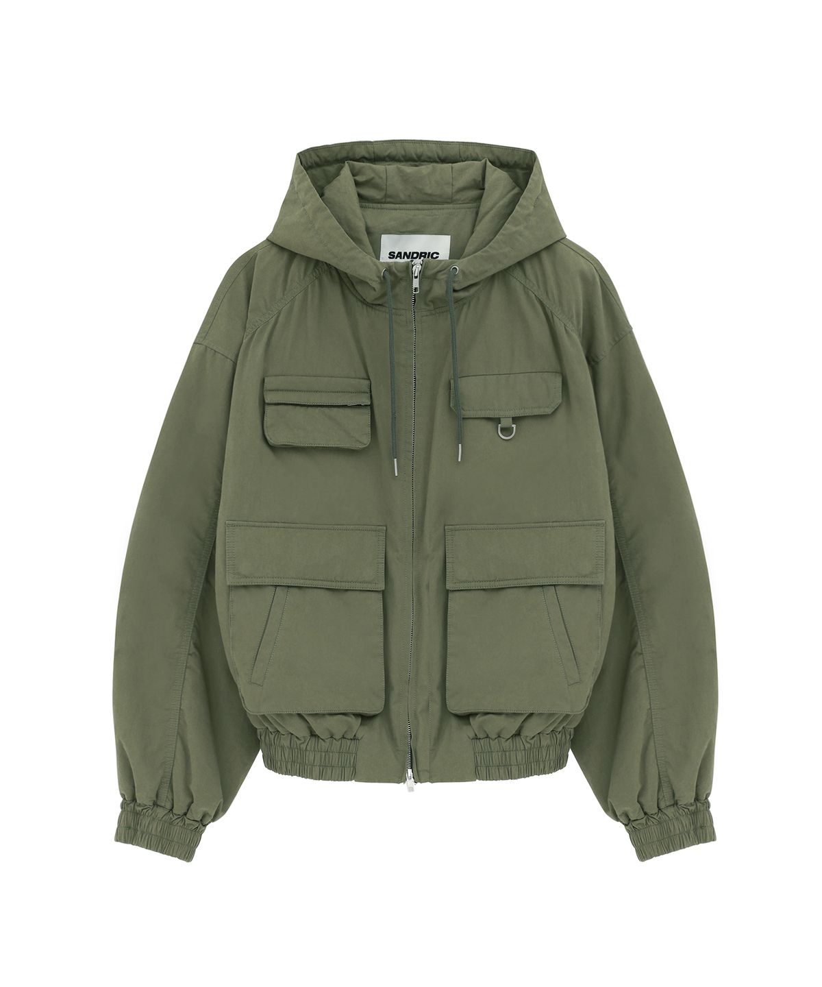 샌드릭(SANDRIC) COTTON POCKET FIELD JACKET_KHAKI