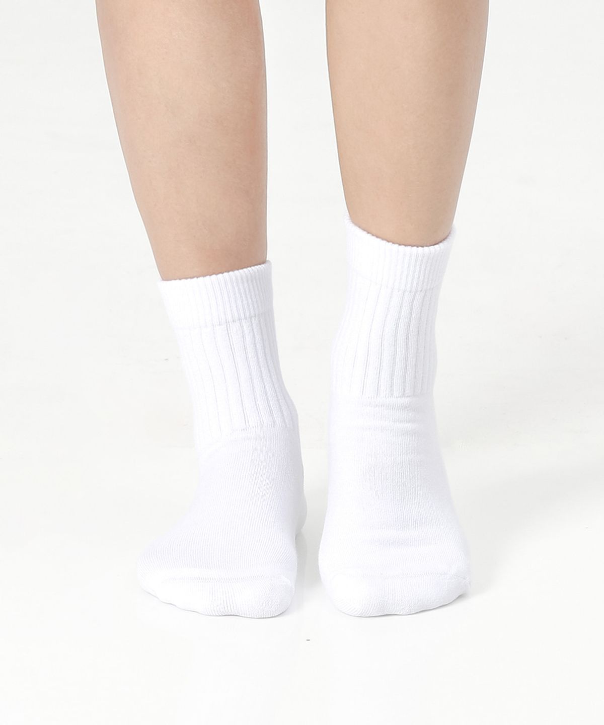 떰토(THUMBTOE) Crew Socks 스포츠 쿠션 크루삭스 무봉제 심리스 양말