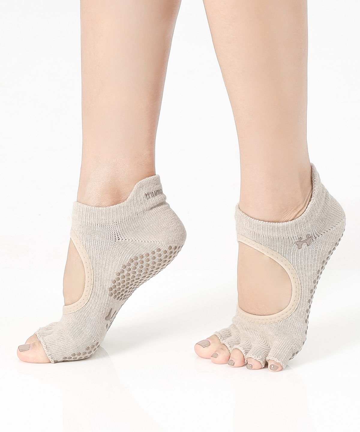 떰토(THUMBTOE) Oat Open Toe 필라테스 미끄럼방지 토삭스 양말