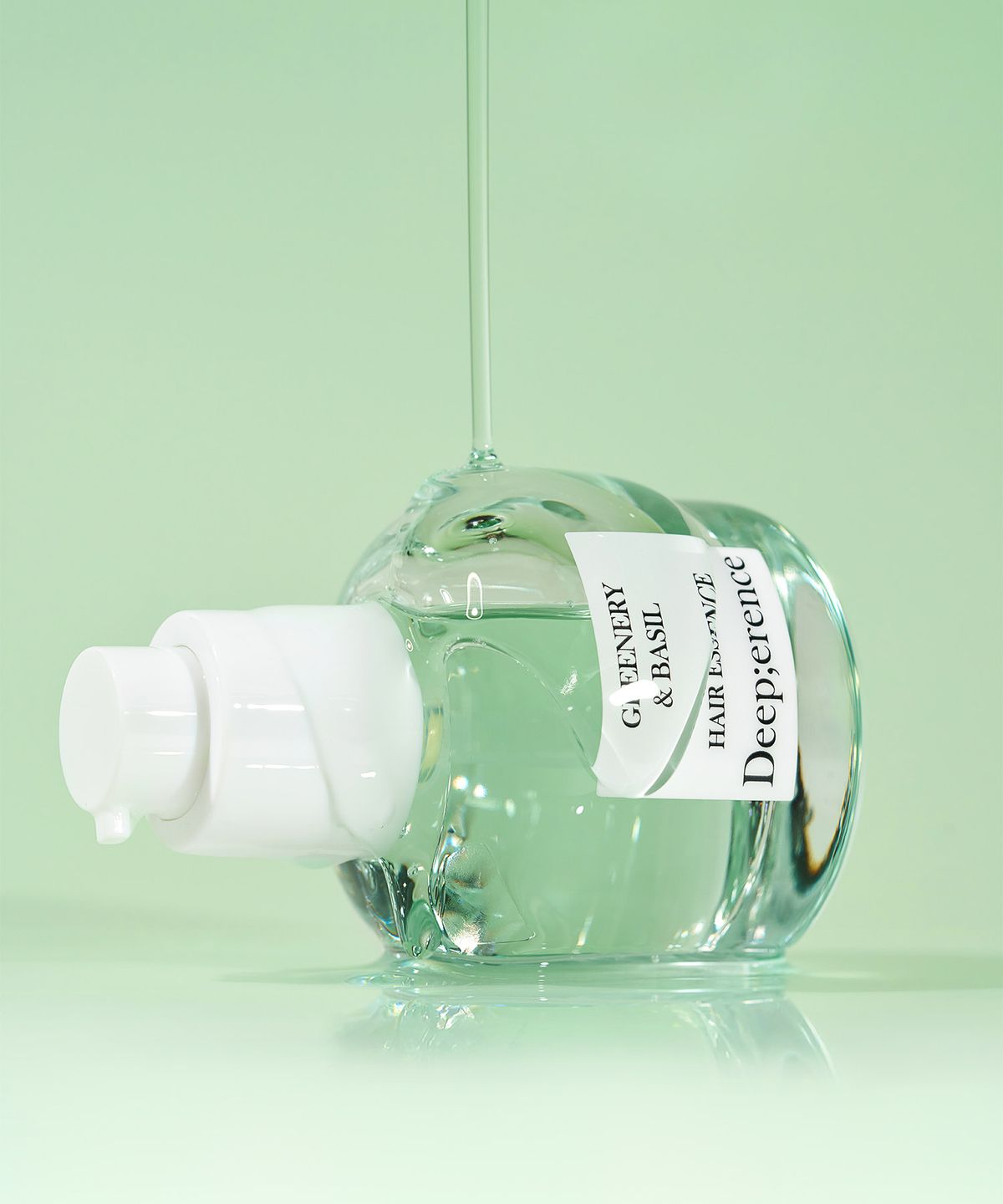 딥퍼랑스(DEEPERENCE) [그리너리&바질 라인/쇼핑백증정] 퍼퓸 헤어 샴푸 300ml + 퍼퓸 헤어에센스 30ml + 로즈 헤어타이