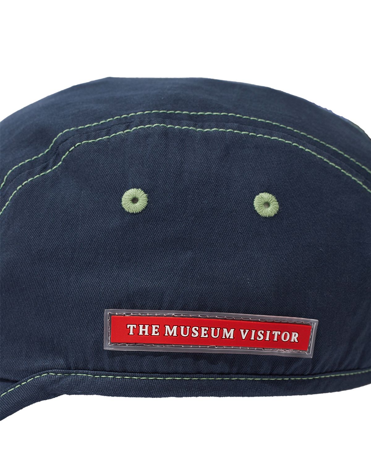 더뮤지엄비지터(THEMUSEUMVISITOR) COLOR STITCH SPORTS CAP (NAVY)