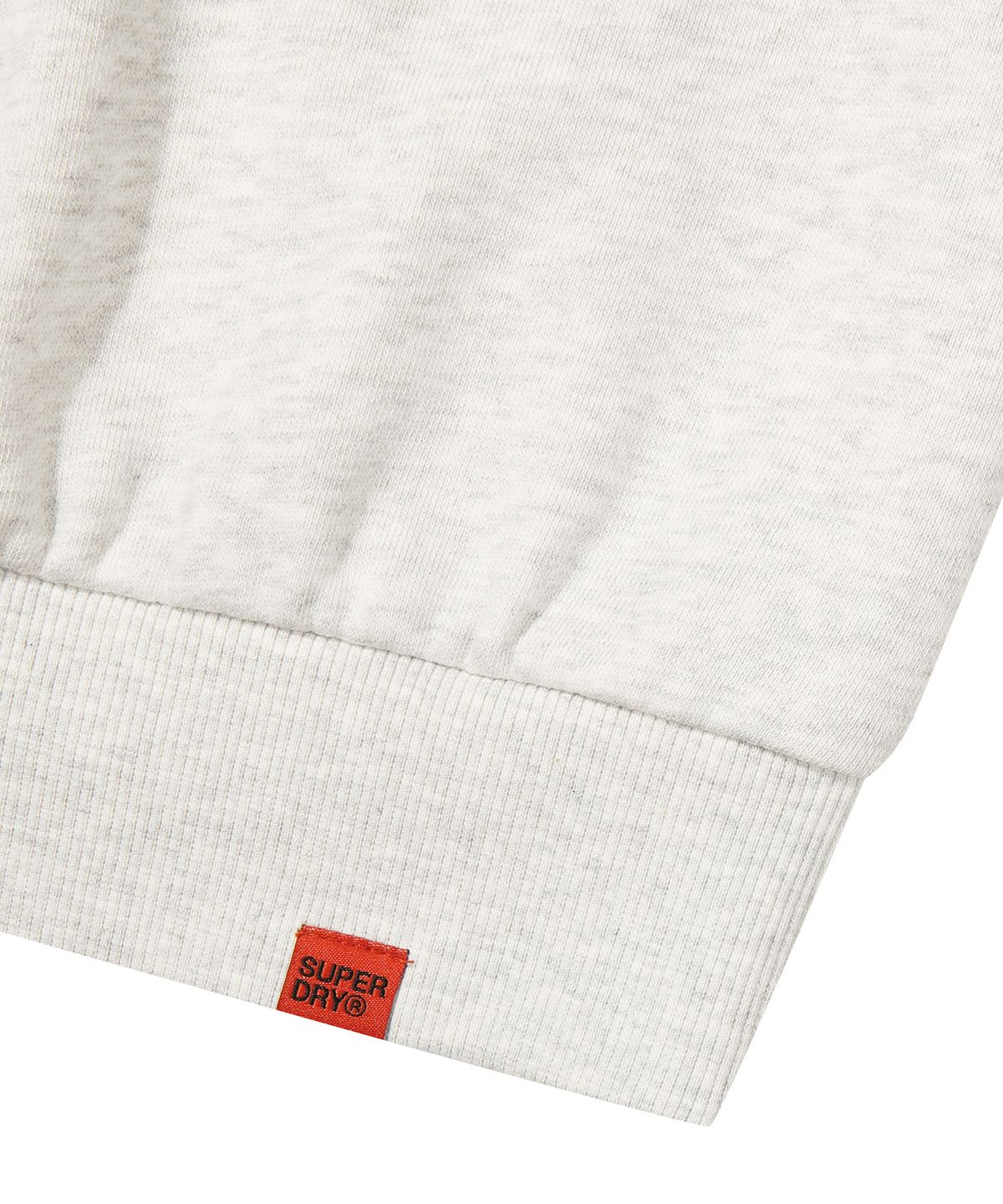 슈퍼드라이(SUPERDRY) W 플라워 로고 자수 스웻셔츠 라이트그레이