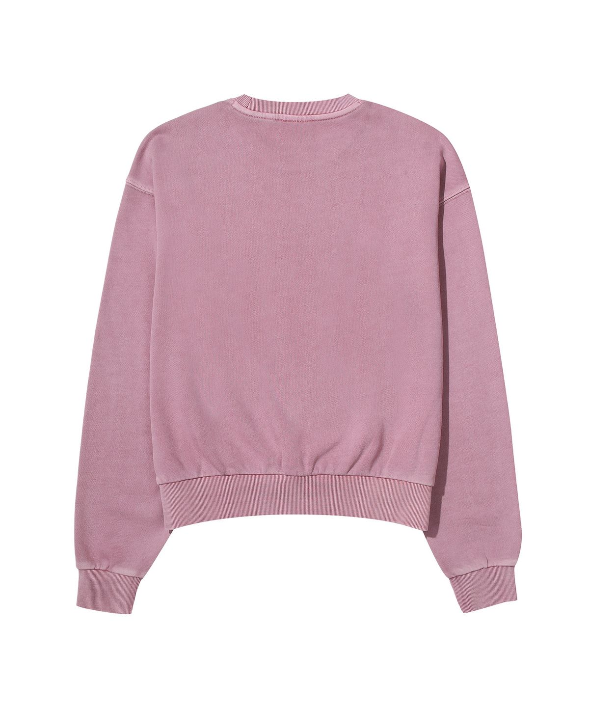 슈퍼드라이(SUPERDRY) W 플라워 로고 자수 스웻셔츠 다크그레이