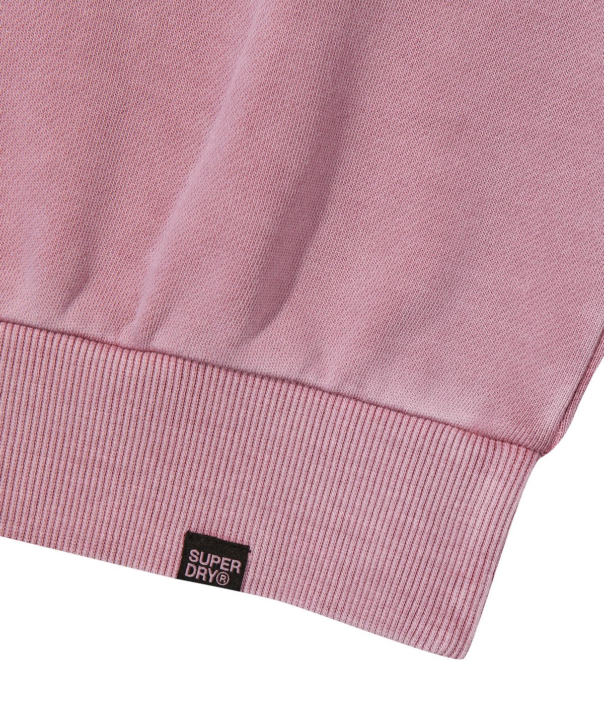 슈퍼드라이(SUPERDRY) W 플라워 로고 자수 스웻셔츠 다크그레이