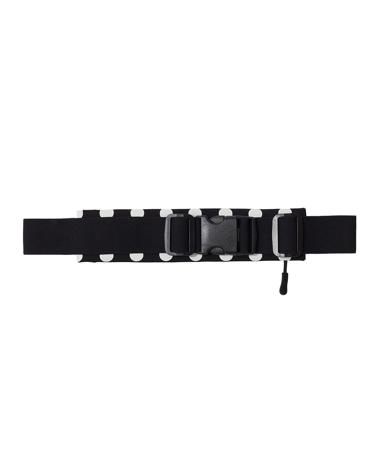 더뮤지엄비지터(THEMUSEUMVISITOR) DOT RUNNING BELT BAG (BLACK)