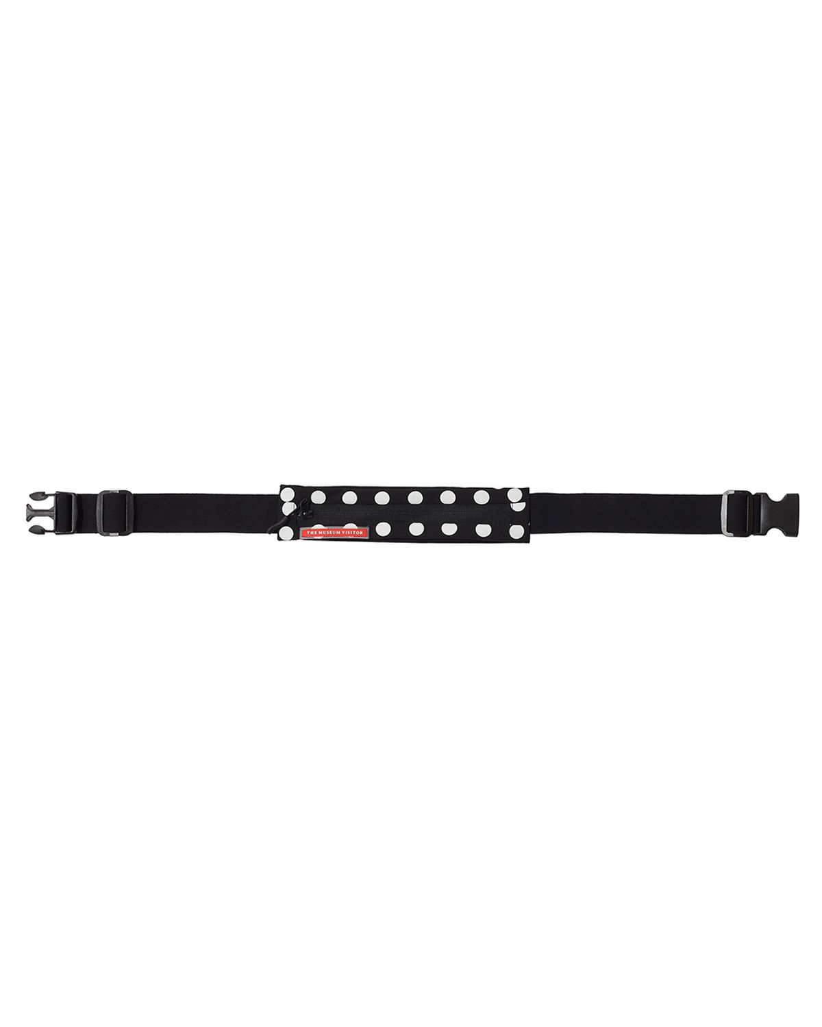 더뮤지엄비지터(THEMUSEUMVISITOR) DOT RUNNING BELT BAG (BLACK)