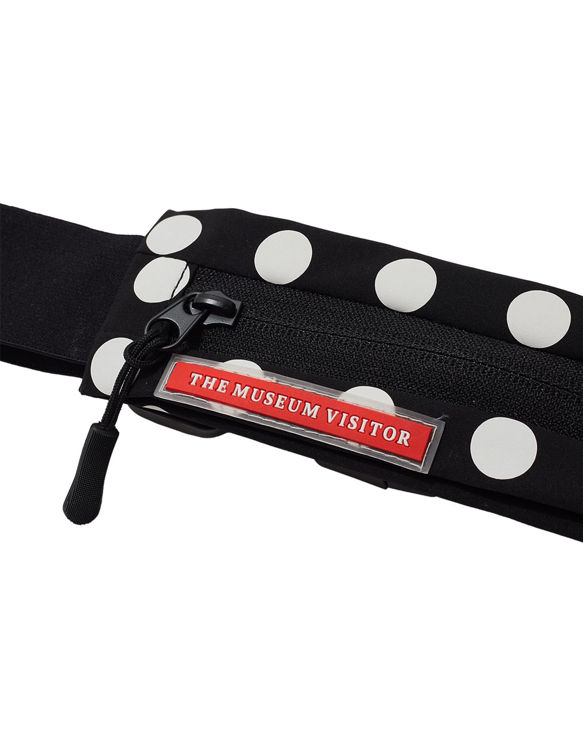 더뮤지엄비지터(THEMUSEUMVISITOR) DOT RUNNING BELT BAG (BLACK)