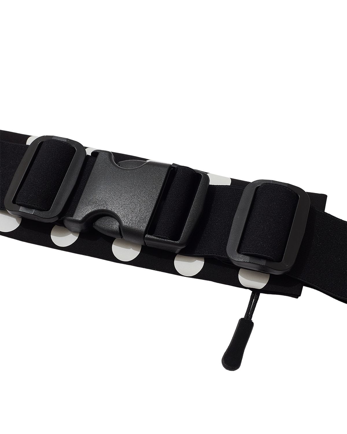 더뮤지엄비지터(THEMUSEUMVISITOR) DOT RUNNING BELT BAG (BLACK)