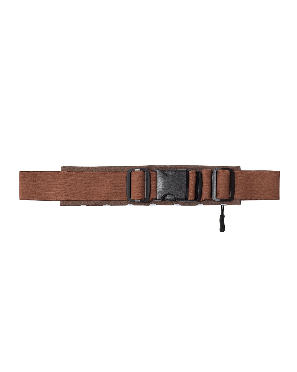 더뮤지엄비지터(THEMUSEUMVISITOR) DOT RUNNING BELT BAG (BROWN)