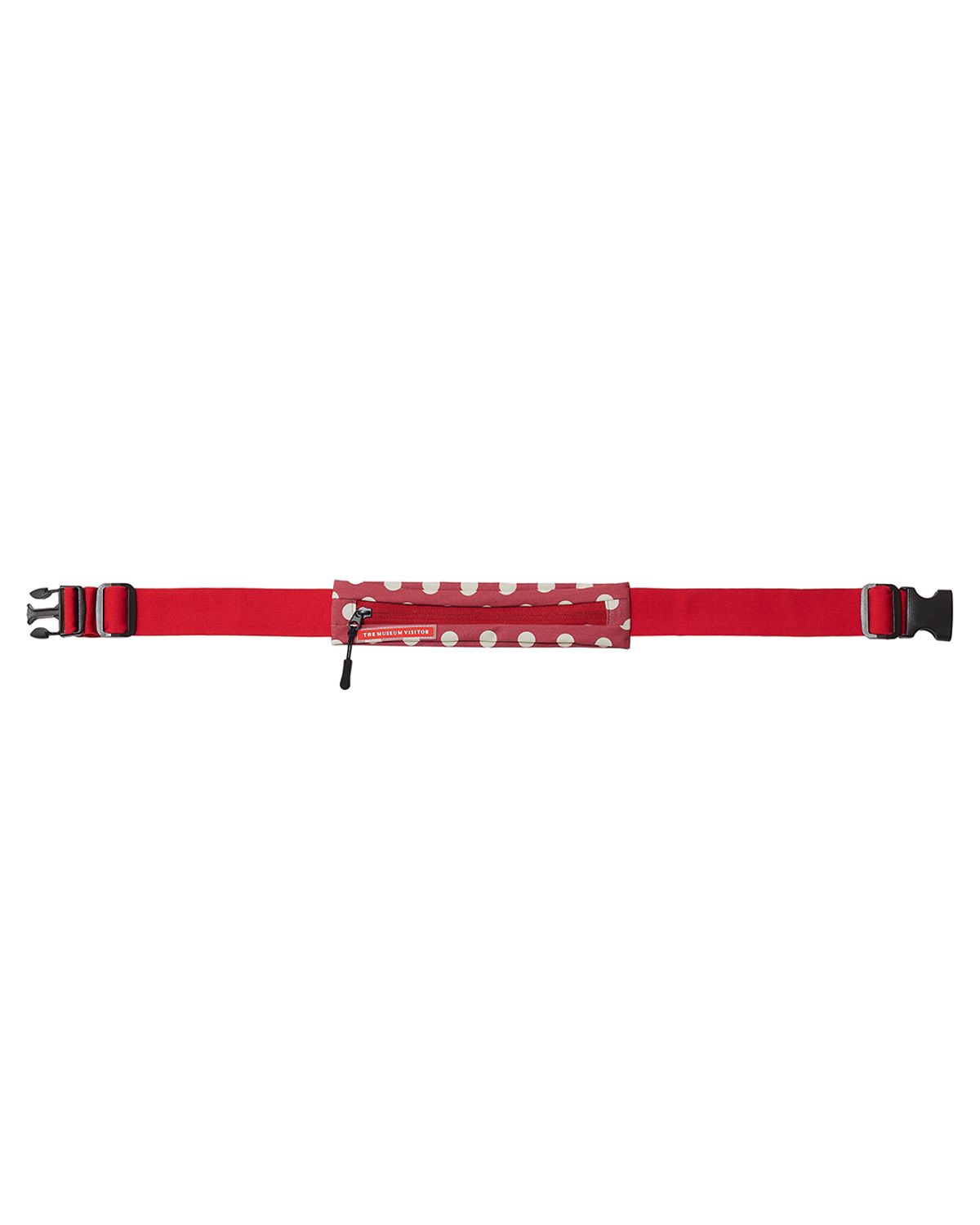 더뮤지엄비지터(THEMUSEUMVISITOR) DOT RUNNING BELT BAG (RED)