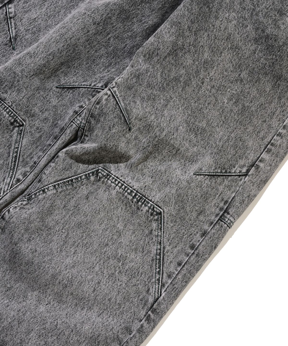 논타입(NONTYPE) LOW CARPENTER DENIM PANTS (VINTAGE GREY)
