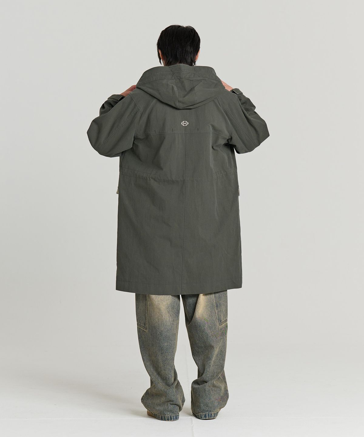 논타입(NONTYPE) HOODED MIL PARKA (VINTAGE GREEN)