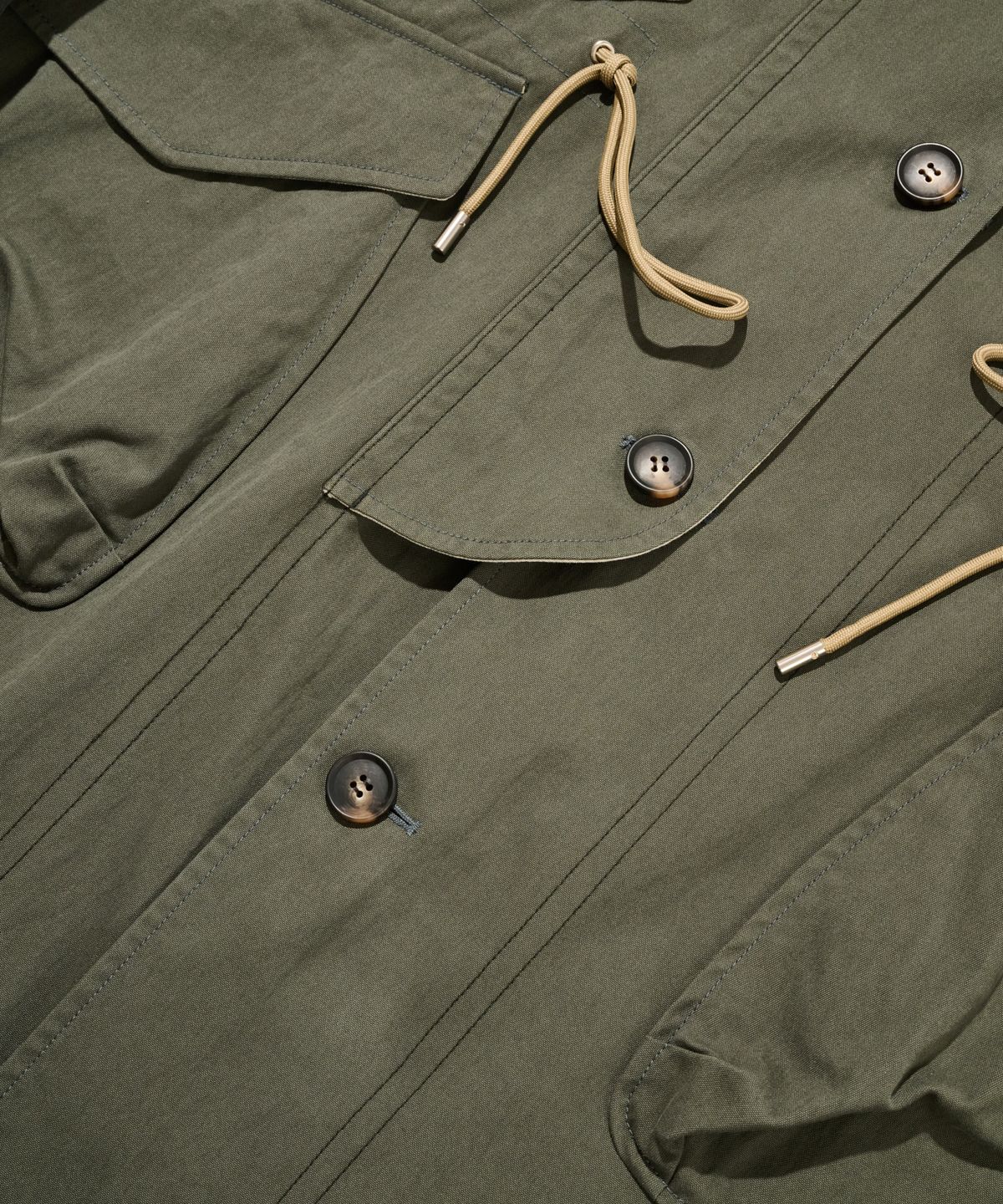 논타입(NONTYPE) HOODED MIL PARKA (VINTAGE GREEN)