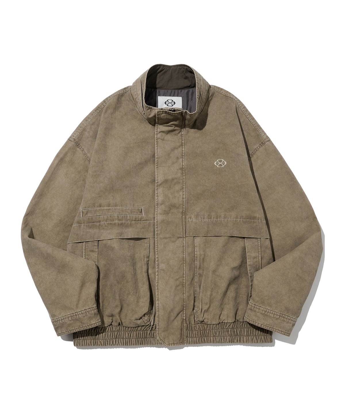 논타입(NONTYPE) VTG HIGH BLOUSON (WASHED BEIGE)