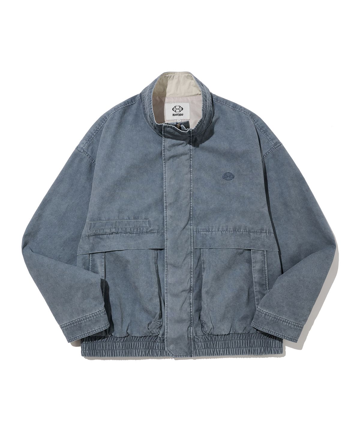 논타입(NONTYPE) VTG HIGH BLOUSON (WASHED NAVY)