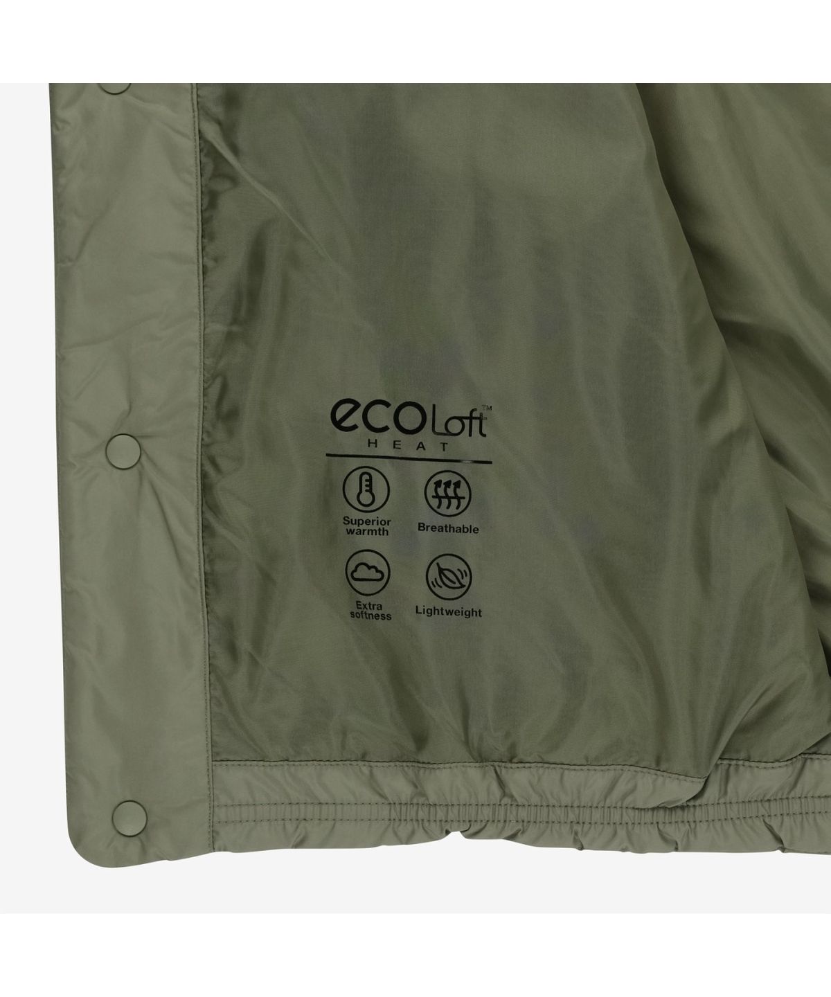 노스페이스(THE NORTH FACE) NJ3NR53K 화이트라벨 플로우 히트 자켓 GREEN