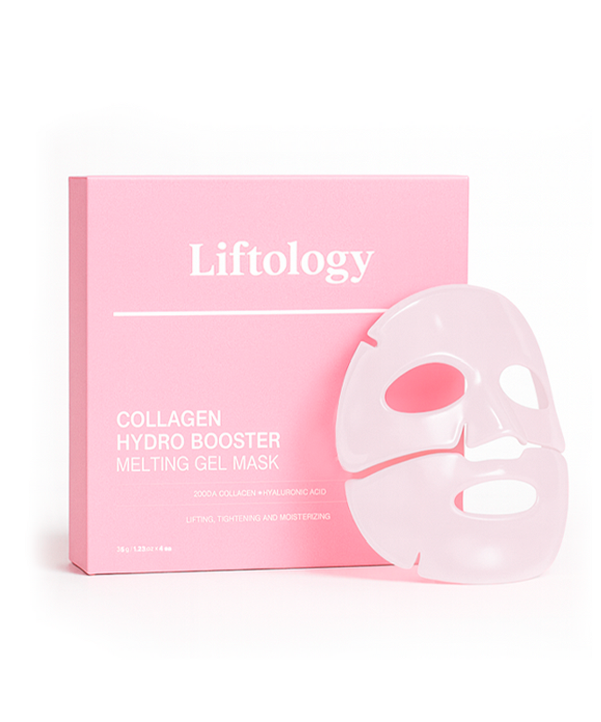 리프톨로지(LIFTOLOGY) 콜라겐 하이드로부스터 멜팅 겔 마스크 [4매입]